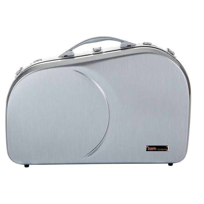BAM LA DEFENSE Hightech Adjustable French Horn Case - Brushed Aluminium (DEF6002XLA) - Gsus4