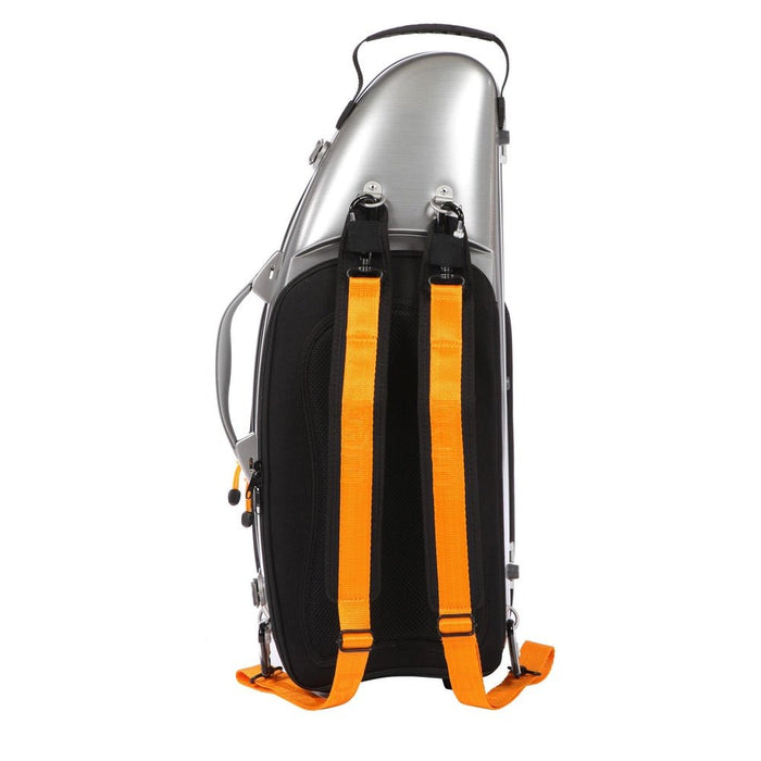 BAM LA DEFENSE Hightech Alto Sax Case - Brushed Aluminium (DEF4101XLA) - Gsus4