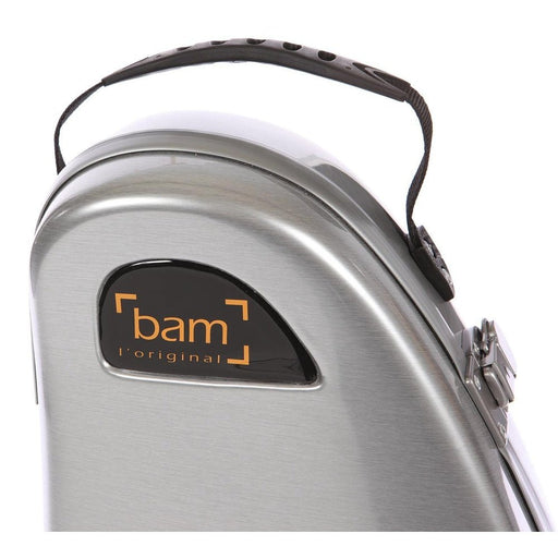 BAM LA DEFENSE Hightech Alto Sax Case with Pocket - Brushed Aluminium (DEF4101XLPA) - Gsus4