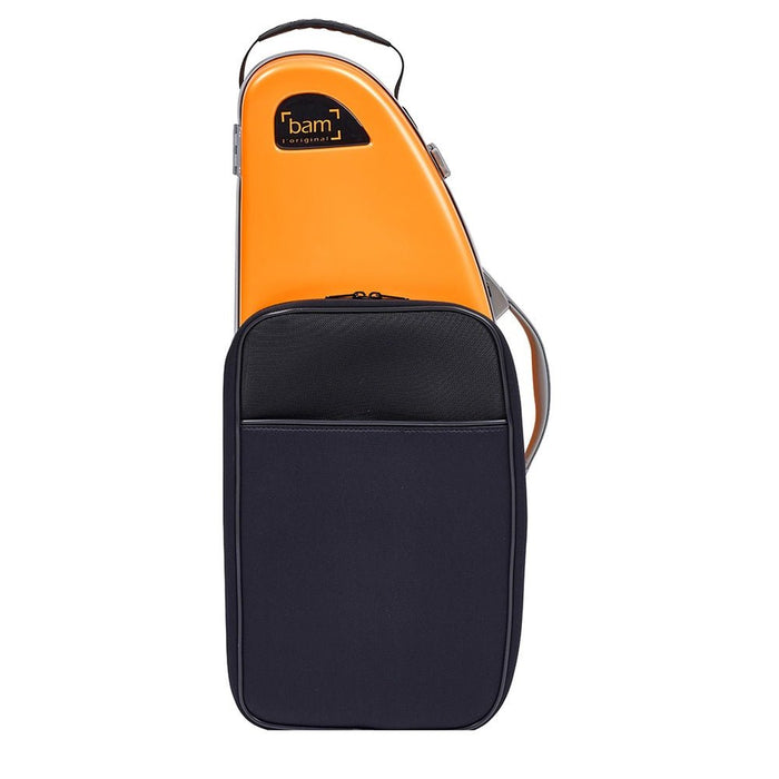 BAM LA DEFENSE Hightech Alto Sax Case with Pocket - Orange (DEF4101XLPO) - Gsus4