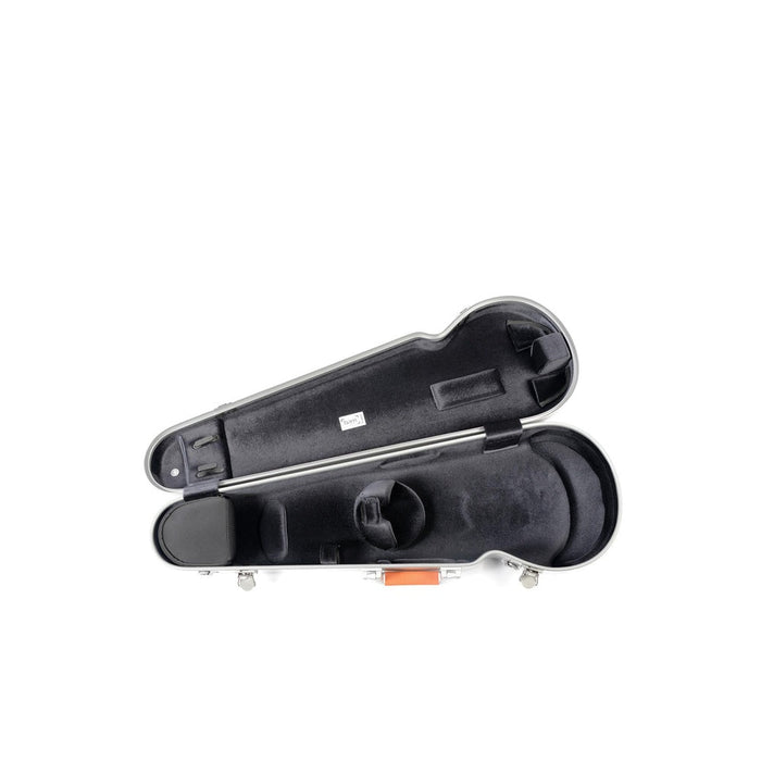 BAM LA DEFENSE Hightech Cont. Violin Case - Brushed Aluminium (DEF2002XLA) - Gsus4