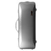 BAM LA DEFENSE Hightech Oblong Viola Case with Back Pocket - Brushed Aluminium (DEF5301XLA) - Gsus4