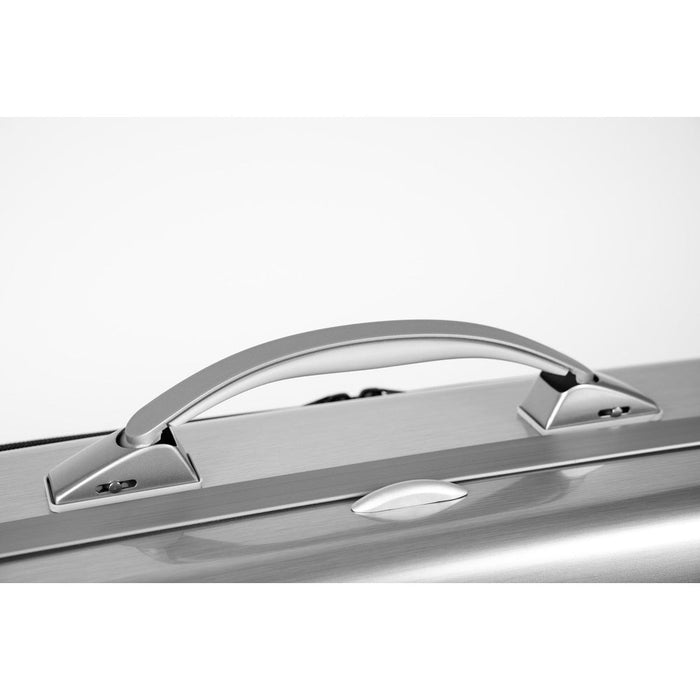 BAM LA DEFENSE Hightech Oblong Viola Case with Back Pocket - Brushed Aluminium (DEF5301XLA) - Gsus4