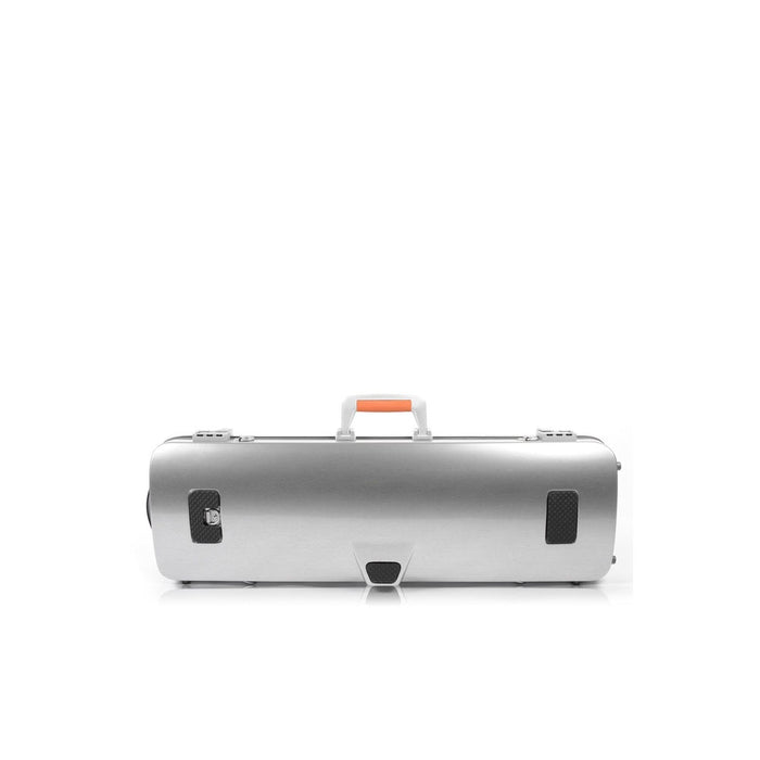 BAM LA DEFENSE Hightech Oblong Violin Case - Brushed Aluminium (DEF2001XLA) - Gsus4