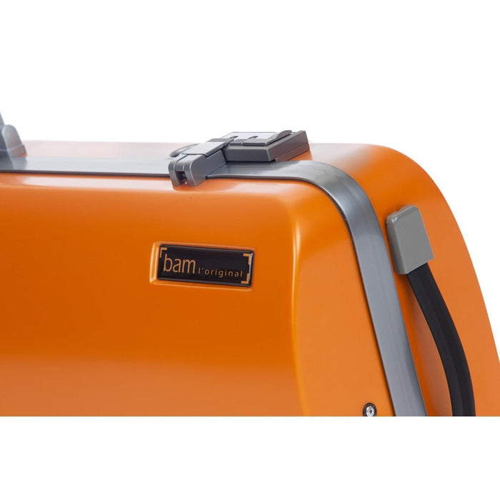 BAM LA DEFENSE Hightech Oblong Violin Case - Orange (DEF2001XLO) - Gsus4