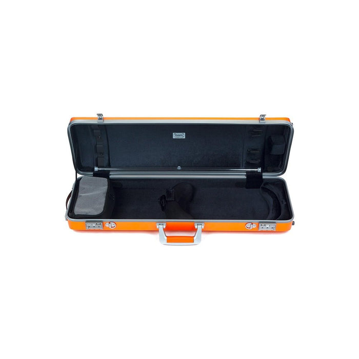 BAM LA DEFENSE Hightech Oblong Violin Case - Orange (DEF2001XLO) - Gsus4