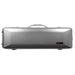 BAM LA DEFENSE Hightech Oblong Violin Case with Back Pocket - Brushed Aluminium (DEF2018XLA) - Gsus4