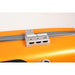 BAM LA DEFENSE Hightech Oblong Violin Case with Back Pocket - Orange (DEF2018XLO) - Gsus4