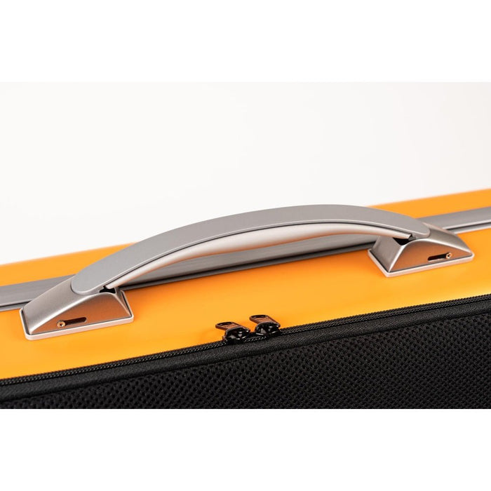 BAM LA DEFENSE Hightech Oblong Violin Case with Back Pocket - Orange (DEF2018XLO) - Gsus4