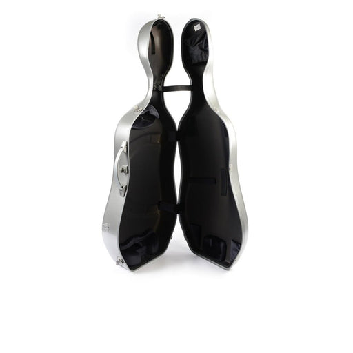 BAM LA DEFENSE Hightech Slim Cello Case - Brushed Aluminium (DEF1005XLA) - Gsus4