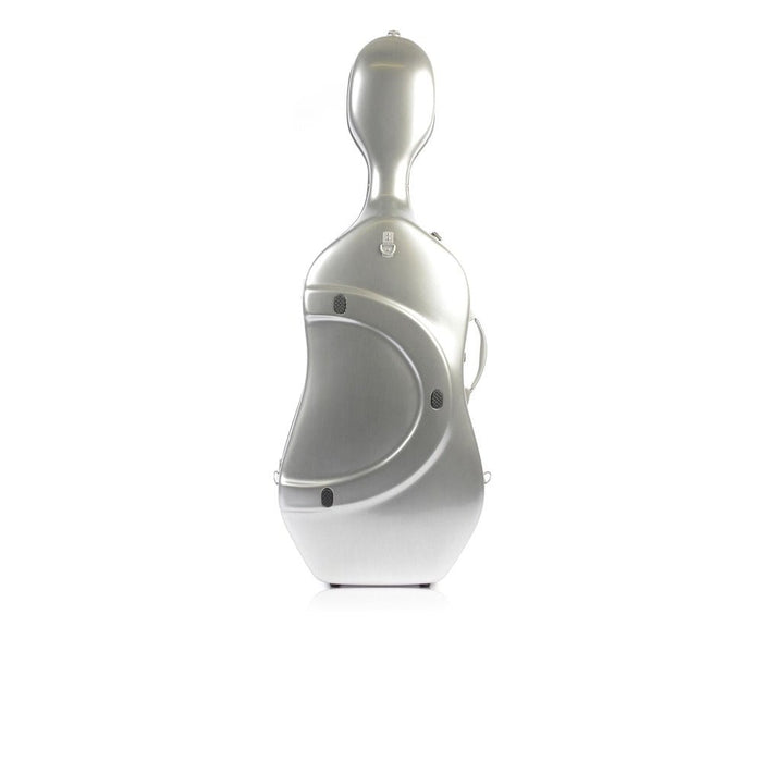 BAM LA DEFENSE Hightech Slim Cello Case - Brushed Aluminium (DEF1005XLA) - Gsus4