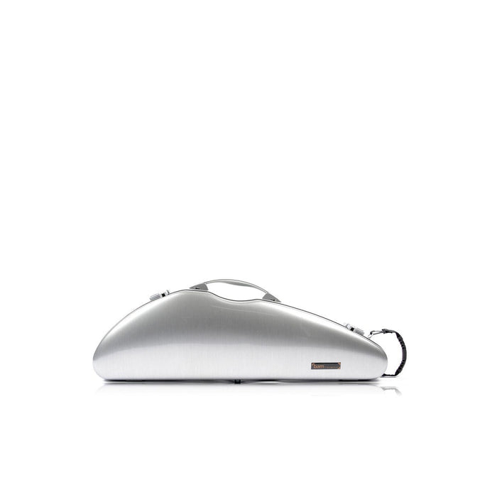 BAM LA DEFENSE Hightech Slim Violin Case - Brushed Aluminium (DEF2000XLA) - Gsus4