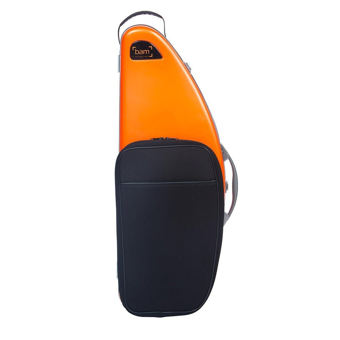BAM LA DEFENSE Hightech Tenor Sax Case With Pocket - Orange (DEF4102XLPO) - Gsus4