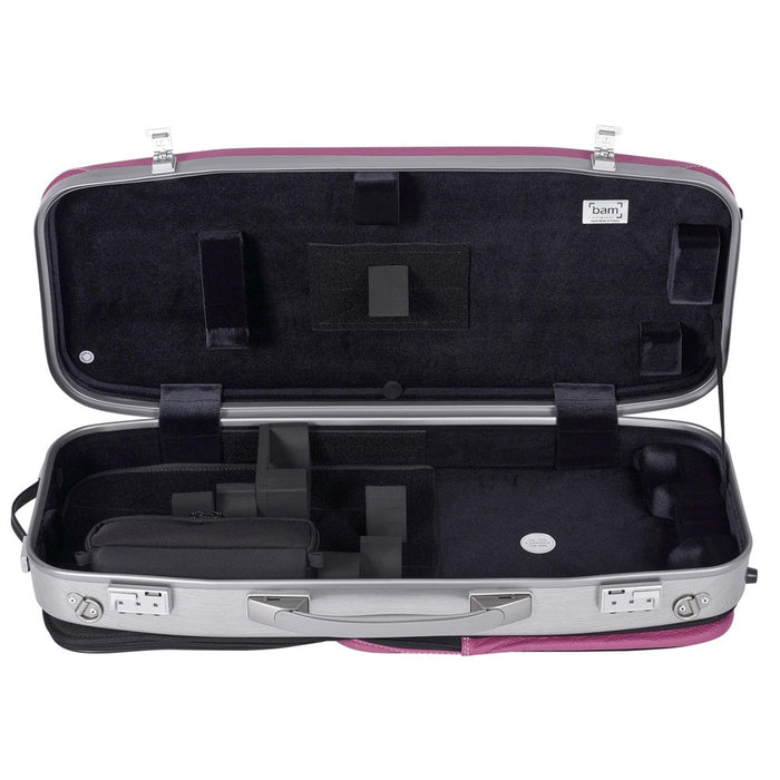 BAM L'ETOILE Hightech Adjustable Bassoon Case - Rose Pink (ET3233XLRO) - Gsus4