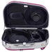 BAM L'ETOILE Hightech Adjustable French Horn Case - Rose Pink (ET6002XLRO) - Gsus4