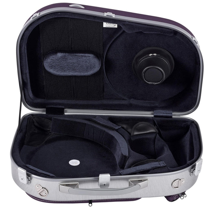 BAM L'ETOILE Hightech Adjustable French Horn Case - Violet (ET6002XLVT) - Gsus4