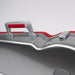 BAM L'ETOILE Hightech Cont. Viola Case - Red (ET2200XLR) - Gsus4