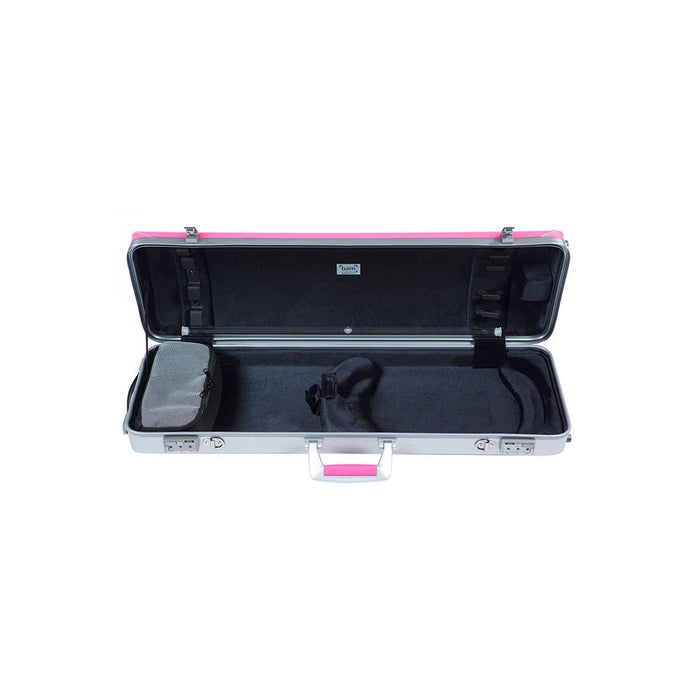 BAM L'ETOILE Hightech Oblong Violin Case - Rose Pink (ET2001XLRO) - Gsus4