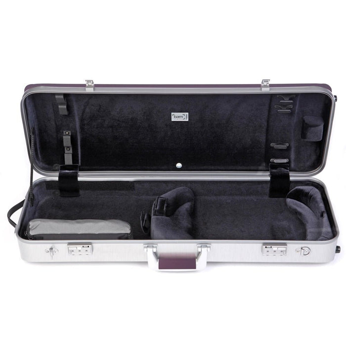 BAM L'ETOILE Hightech Oblong Violin Case - Violet (ET2001XLVT) - Gsus4