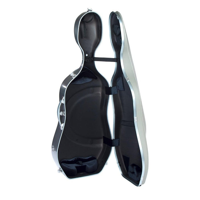 BAM L'ETOILE Hightech Slim Cello Case - Mud Grey (ET1005XLG) - Gsus4