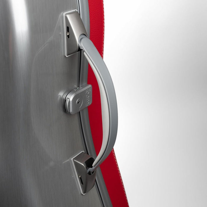 BAM L'ETOILE Hightech Slim Cello Case - Red (ET1005XLR) - Gsus4