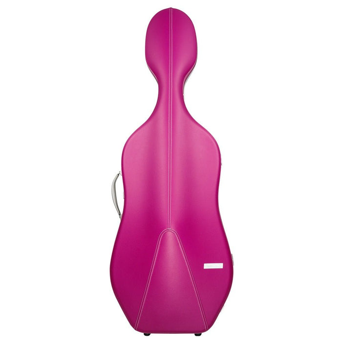 BAM L'ETOILE ROYAL Hightech Slim Cello Case - Raspberry Red (ETRO1005XLRR) - Gsus4