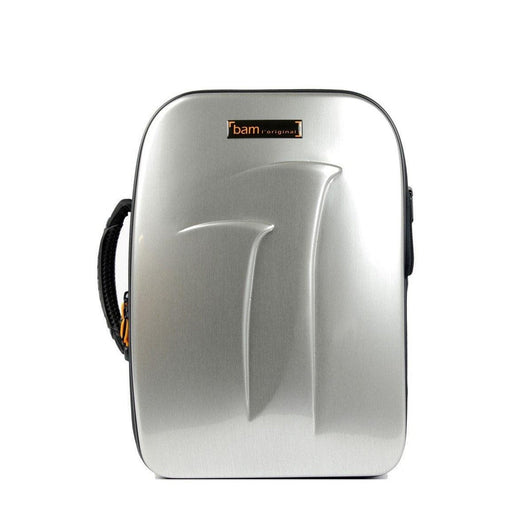 BAM NEW TREKKING Bb Clarinet + Music Stand Case - Brushed Aluminium (TREK3027MSA) - Gsus4