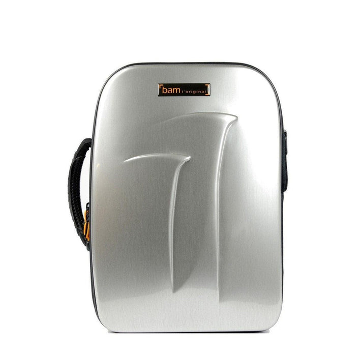 BAM NEW TREKKING Bb Clarinet + Music Stand Case - Brushed Aluminium (TREK3027MSA) - Gsus4