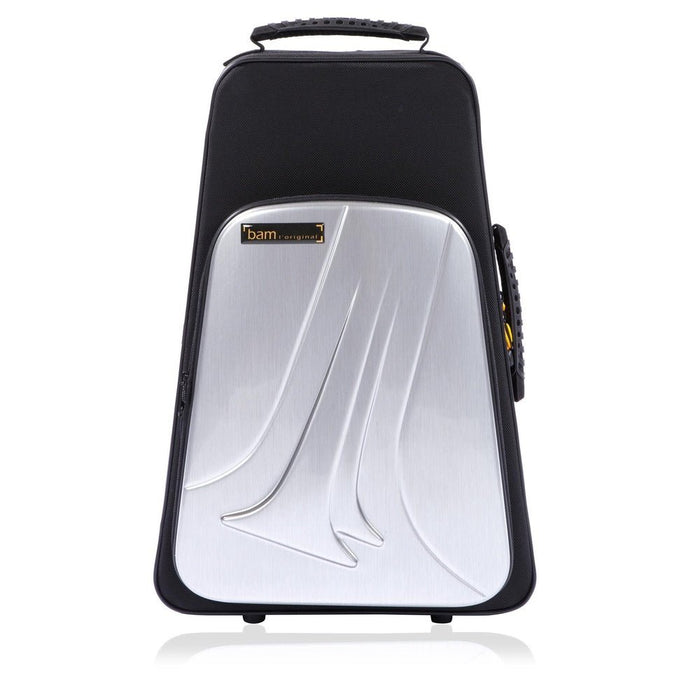 BAM NEW TREKKING Two Trumpets Case - Brushed Aluminium (TREK3024SA) - Gsus4