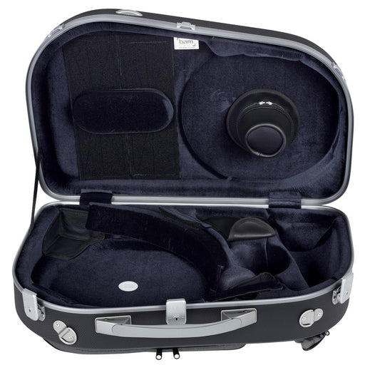 BAM PANTHER Hightech Adjustable French Horn Case - Black (PANT6002XLN) - Gsus4
