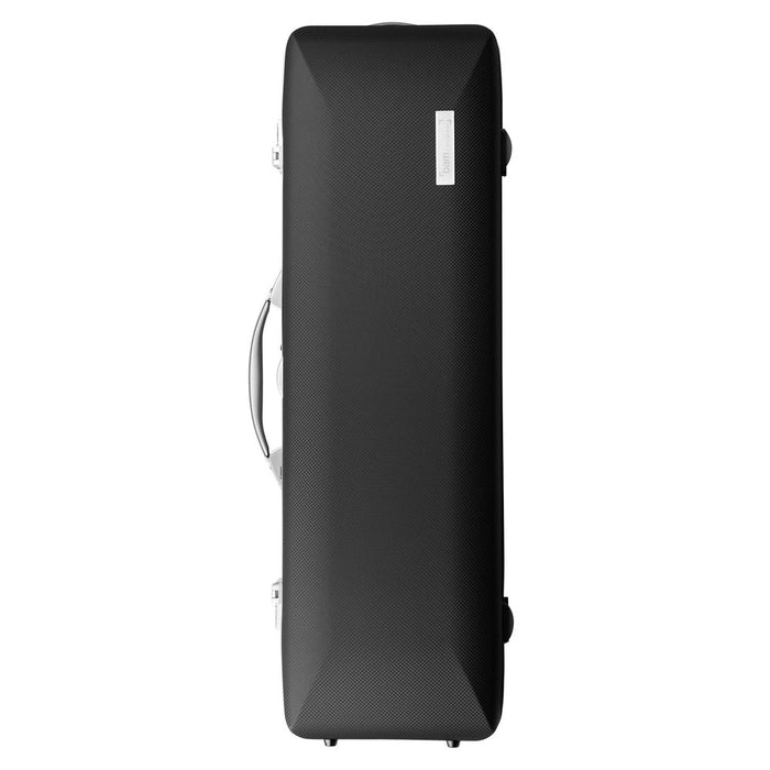 BAM PANTHER Hightech Oblong Violin Case with Back Pocket - Black (PANT2018XLN) - Gsus4