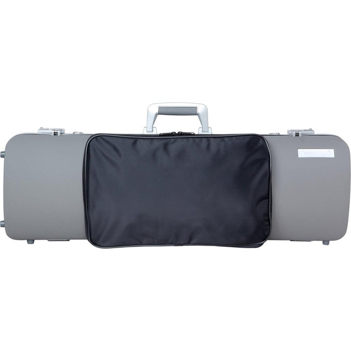 BAM PANTHER Hightech Oblong Violin Case with Pocket - Grey (PANT2011XLG) - Gsus4
