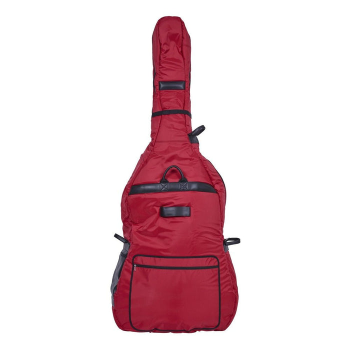BAM PERFORMANCE 3/4 Double Bass Cover - Cranberry Red (PERF1101SR) - Gsus4