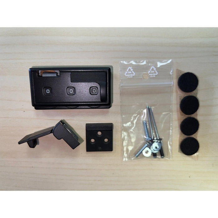 BAM Right Combination Lock (New Version) - Black (SPARE) - Gsus4