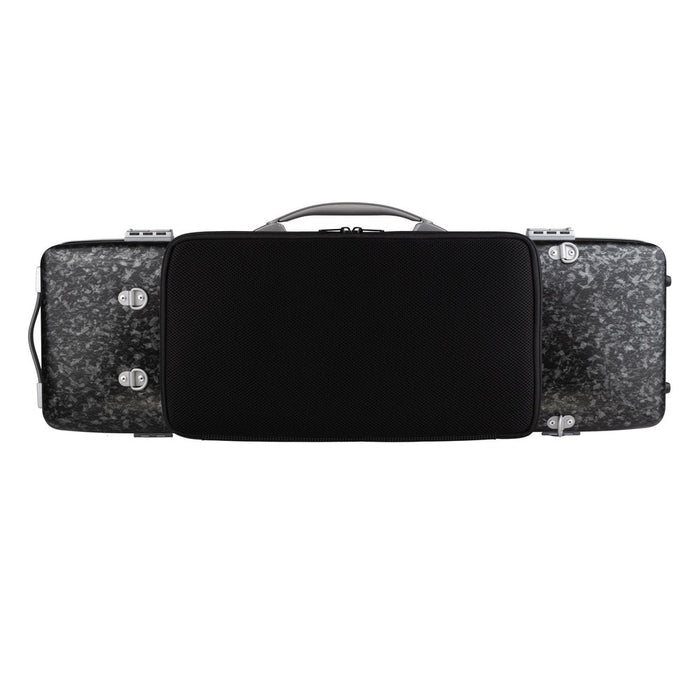 BAM ROCKS Hightech Oblong Violin Case with Back Pocket (ROC2018XLS) - Gsus4