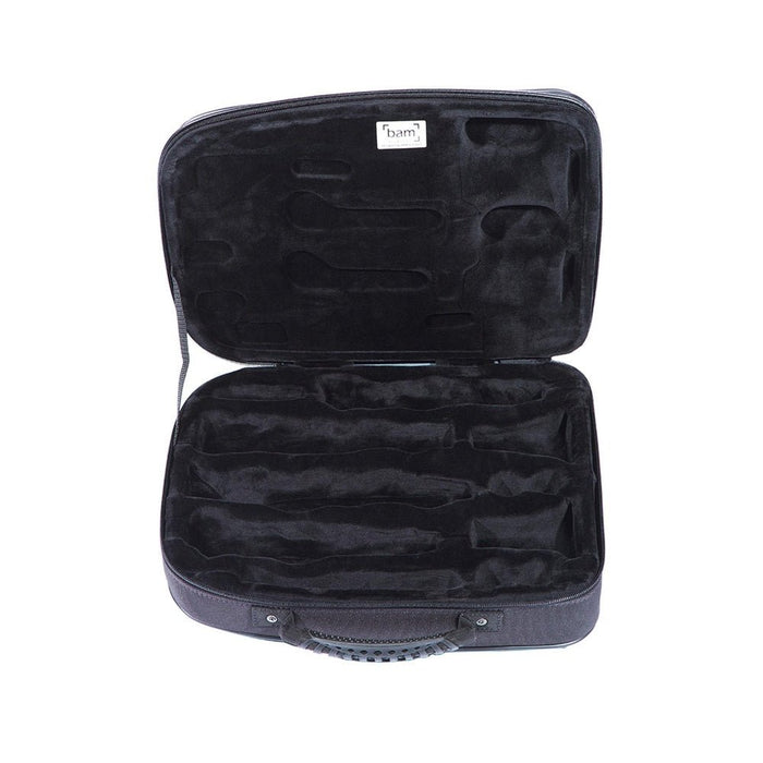 BAM SIGNATURE Double Bb+A Clarinet Case - Black (SIGN3028SN) - Gsus4