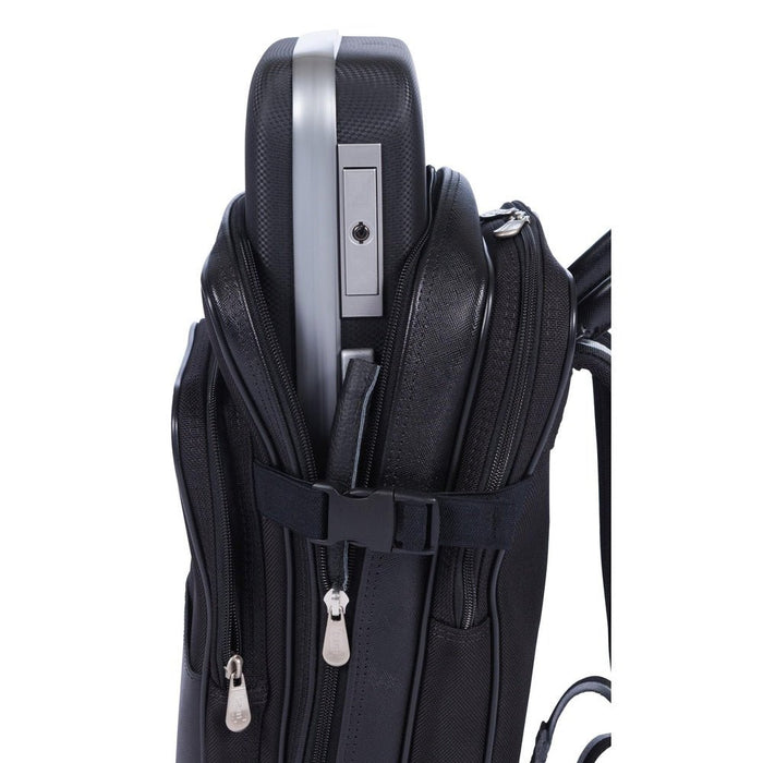 BAM SIGNATURE Weekender Backpack for 1 Oboe, Bb Clarinet or Flute Hightech Hardshell Case - Black (SIGNCV0025N) - Gsus4