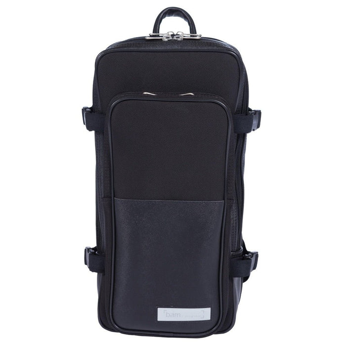 BAM SIGNATURE Weekender Backpack for 1 Oboe, Bb Clarinet or Flute Hightech Hardshell Case - Black (SIGNCV0025N) - Gsus4
