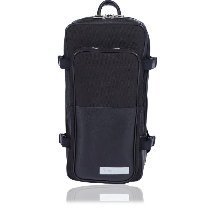 BAM SIGNATURE Weekender Backpack for 1 Oboe, Bb Clarinet or Flute Hightech Hardshell Case - Black (SIGNCV0025N) - Gsus4