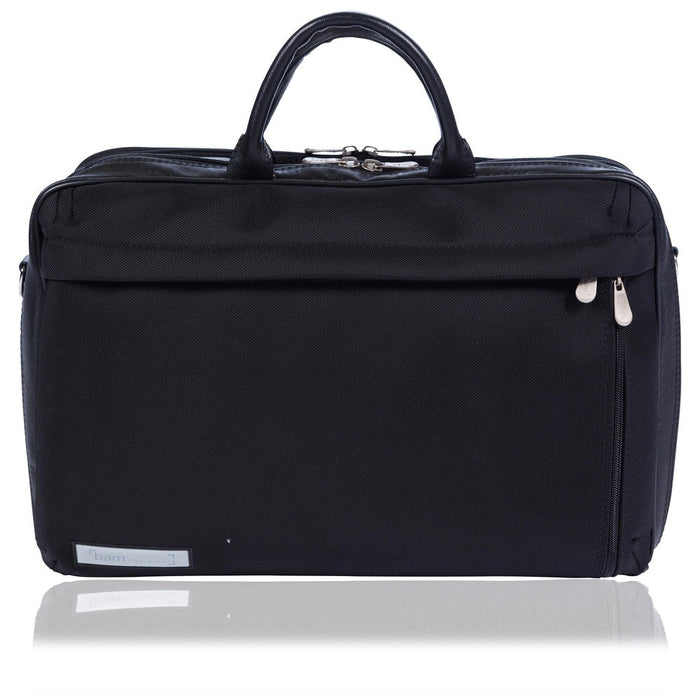 BAM SIGNATURE Weekender BriefCase for 2 Clarinets Hightech Hardshell Case - Black (SIGNCV0026N) - Gsus4