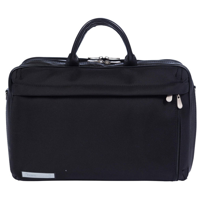 BAM SIGNATURE Weekender BriefCase for 2 Clarinets Hightech Hardshell Case - Black (SIGNCV0026N) - Gsus4
