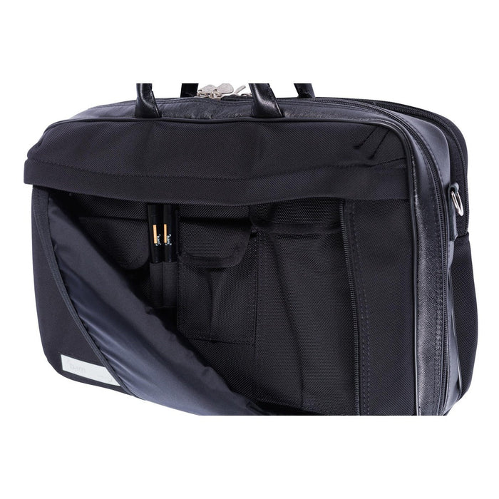 BAM SIGNATURE Weekender BriefCase for 2 Clarinets Hightech Hardshell Case - Black (SIGNCV0026N) - Gsus4