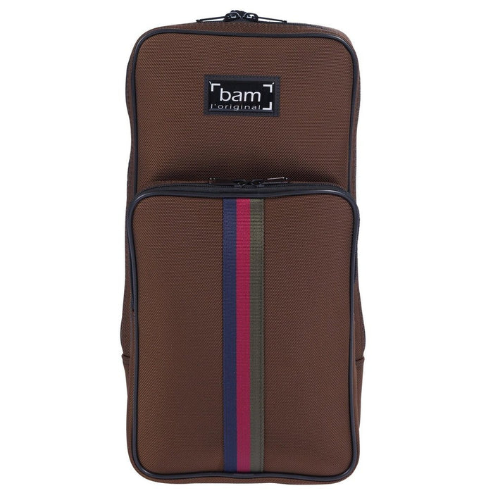 BAM ST. GERMAIN Easy Up Cover for 1 Oboe, Clarinet or Flute Hightech Hardshell Case - Chocolate (SGEASYC) - Gsus4