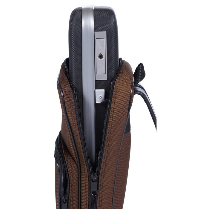 BAM ST. GERMAIN Easy Up Cover for 1 Oboe, Clarinet or Flute Hightech Hardshell Case - Chocolate (SGEASYC) - Gsus4