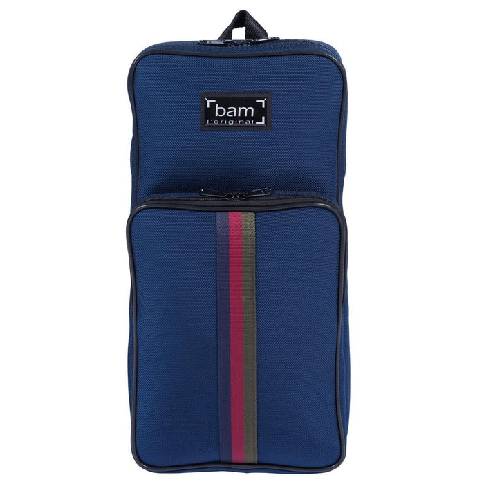 BAM ST. GERMAIN Easy Up Cover for 1 Oboe, Clarinet or Flute Hightech Hardshell Case - Navy Blue (SGEASYB) - Gsus4