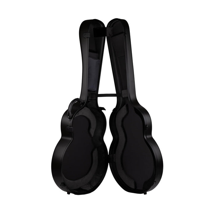 BAM STEELS HIGHTECH Arch Top 16' Guitar Case - Black (STEELS8004XLN) - Gsus4