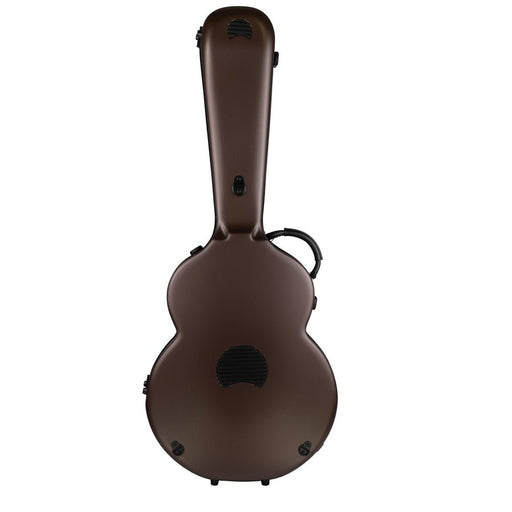 BAM STEELS HIGHTECH Arch Top 16' Guitar Case - Brown (STEELS8004XLM) - Gsus4