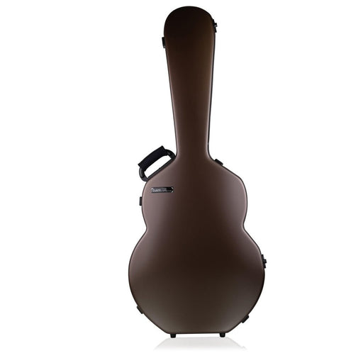 BAM STEELS HIGHTECH Archtop 17' Guitar Case - Brown (STEELS8006XLM) - Gsus4