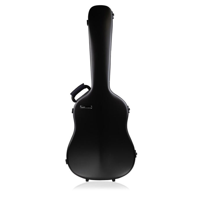 BAM STEELS HIGHTECH Dreadnought Guitar Case - Black (STEELS8003XLN) - Gsus4