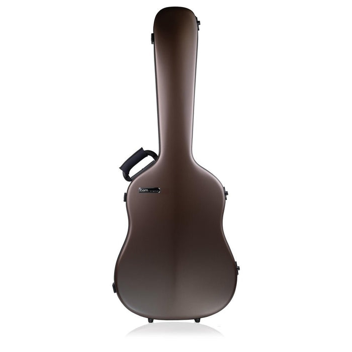 BAM STEELS HIGHTECH Dreadnought Guitar Case - Brown (STEELS8003XLM) - Gsus4
